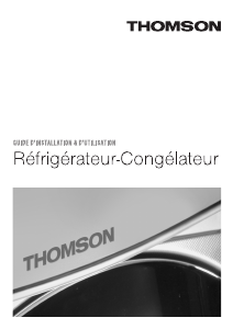 Mode d’emploi Thomson AD 301 Réfrigérateur combiné