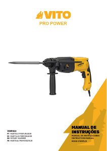 Manual Vito VIMP850 Demolition Hammer