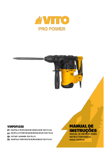 Manual Vito VIMPDP1500 Demolition Hammer