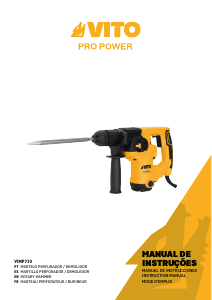 Manual Vito VIMP710 Demolition Hammer