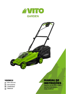 Manual Vito VIBCMR20 Lawn Mower
