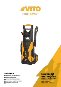 Manual Vito VIML150HQA Pressure Washer