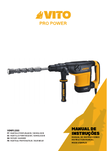 Manual Vito VIMP1200 Rotary Hammer