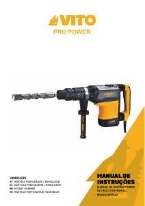 Manual Vito VIMP1500 Rotary Hammer