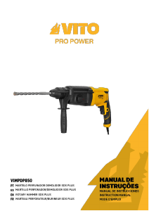 Mode d’emploi Vito VIMPDP850 Perforateur