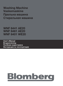 Руководство Blomberg WNF 6401 WE20 Стиральная машина