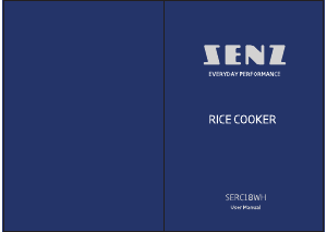 Manual Senz SERC18WH Rice Cooker