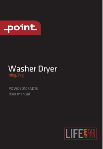 Manual Point POWD50107AD15 Washer-Dryer