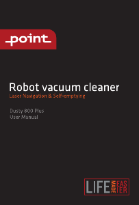 Manual Point DUSTY800PLUS Vacuum Cleaner