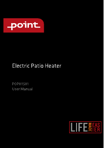 Manual Point POPH15H1 Patio Heater