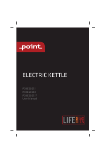 Manual Point POKE50RE1 Kettle