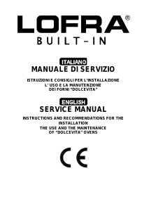 Manual Lofra FRBI69EE/A Oven