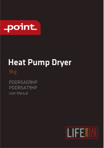 Manual Point PODR5AD9HP Dryer