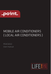 Bruksanvisning Point POAC6022 Luftkonditionering