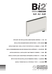 Manual de uso Olimpia Splendid SLI 1000 Calefactor