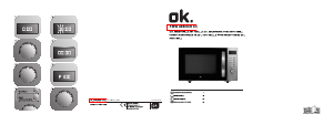Manual OK OMW 3332 DM Microwave