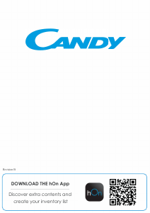 Bruksanvisning Candy CCE3T620FB Kyl-frys