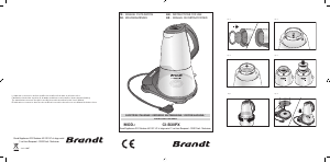 Mode d’emploi Brandt CI-B30PX Cafetière