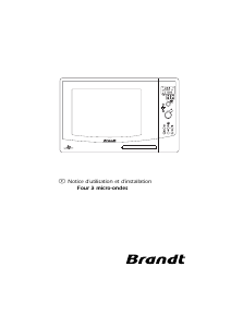 Mode d’emploi Brandt C3270WF1 Micro-onde