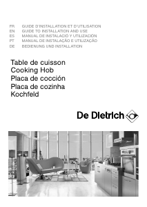 Manual de uso De Dietrich DTI1089VC Placa