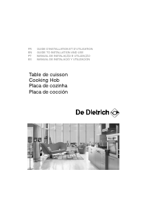 Manual de uso De Dietrich DTV704X Placa