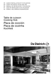 Manual De Dietrich DTG1102X Placa