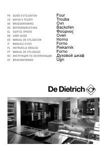 Mode d’emploi De Dietrich DOP1530X Four