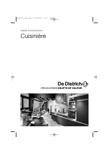Mode d’emploi De Dietrich DCM640W Cuisinière