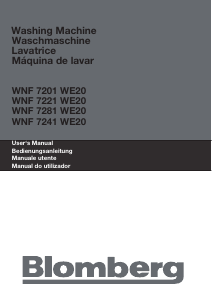 Manuale Blomberg WNF 7201 WE20 Lavatrice