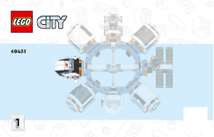 Mode d’emploi Lego set 60433 City La station spatiale modulaire