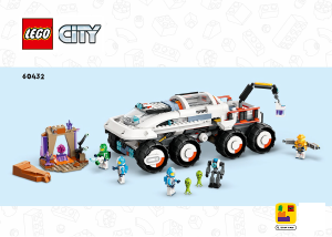 Kullanım kılavuzu Lego set 60432 City Komuta Aracı ve Yükleyici Vinç