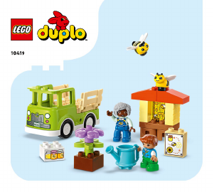 Manual Lego set 10419 Duplo Caring for bees & beehives