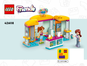 Handleiding Lego set 42608 Friends Winkeltje met accessoires