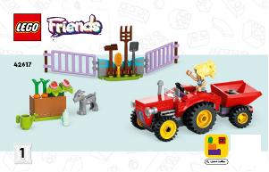 Bedienungsanleitung Lego set 42617 Friends Auffangstation für Farmtiere