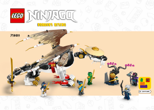 Manuale Lego set 71809 Ninjago Egalt, il Drago Maestro