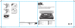 Manual OK OTT 100 Turntable