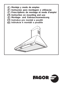 Manual de uso Fagor CFT-90IZ Campana extractora