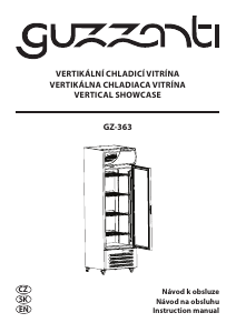 Manual Guzzanti GZ 363 Refrigerator