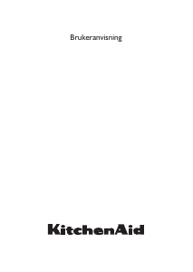 Bruksanvisning KitchenAid KDSDM82142 Oppvaskmaskin