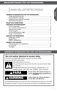 Bruksanvisning KitchenAid 5KEK1722EAC Vattenkokare