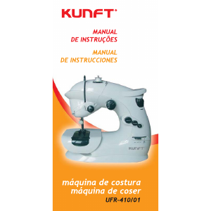 Manual de uso Kunft UFR-410/01 Máquina de coser