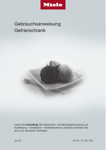 Bedienungsanleitung Miele FN 4872 D Gefrierschrank
