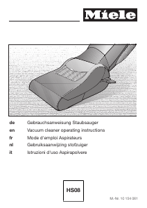 Manual Miele Dynamic U1 Vacuum Cleaner