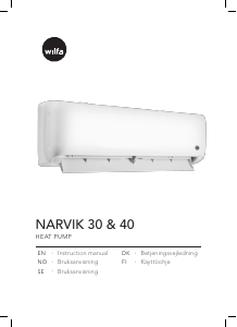 Käyttöohje Wilfa Narvik 30 Ilmastointilaite