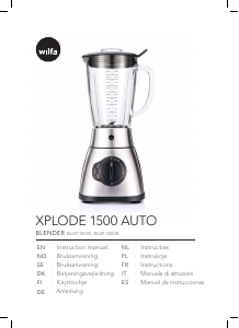 Brugsanvisning Wilfa BLSP-1500S Blender