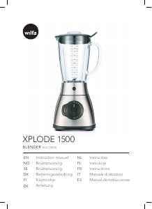 Mode d’emploi Wilfa BLS-1500S Blender