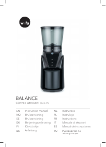 Brugsanvisning Wilfa CG1B-275 Balance Kaffemølle