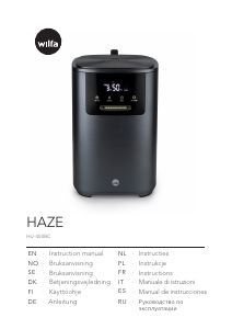 Manual de uso Wilfa HU-400BC Haze Humidificador