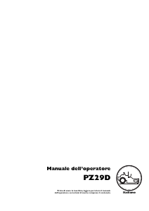 Manuale Husqvarna PZ29D Rasaerba