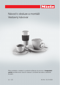 Manuál Miele CVA 6805 Kávovar